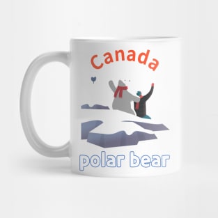 greenland polar bear Mug